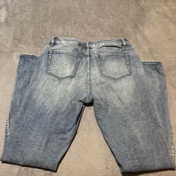 Venezia/ Lane Bryant Plus Size Women’s Denim Blue Jeans Size 16 Long/ Tall - Picture 5 of 6